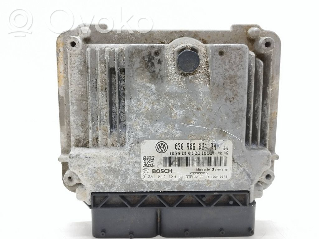 Skoda Octavia Mk2 (1Z) Engine control unit/module 