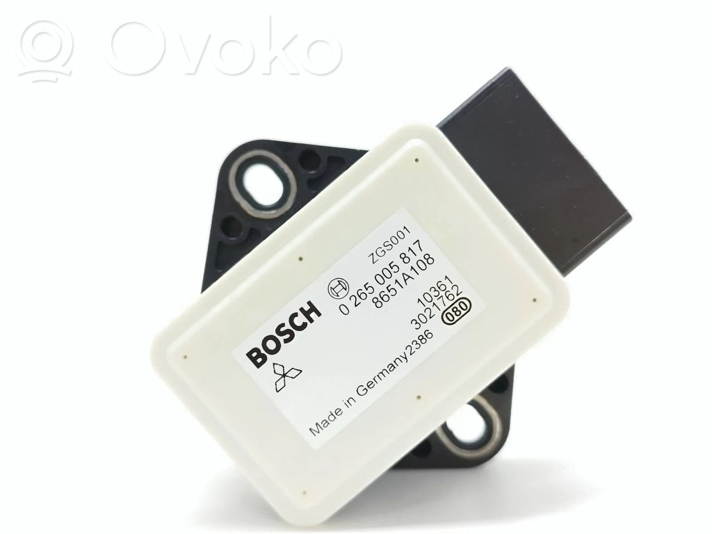 Mitsubishi i-MiEV ESP acceleration yaw rate sensor 