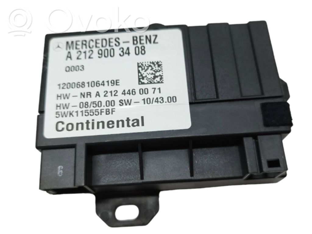 Mercedes-Benz CLS C218 X218 Unitate/modul comandă pompă injecție combustibil 