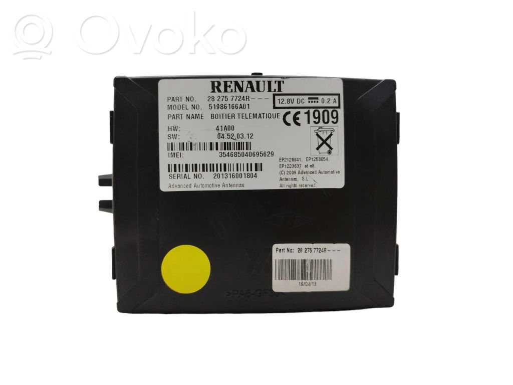 Renault Kangoo II Inne komputery / moduły / sterowniki 