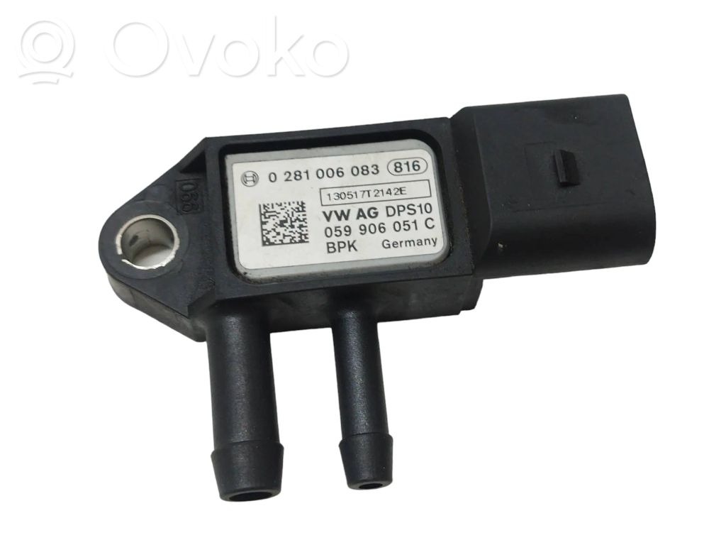 Abgasdrucksensor Differenzdrucksensor   059906051C,130517T2142E,0281006083,03G906051G,76906051B
