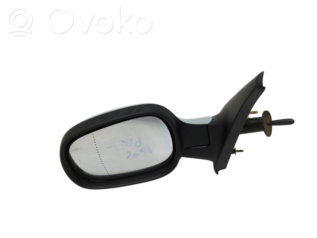 Renault Megane I Manualne lusterko boczne drzwi przednich 
