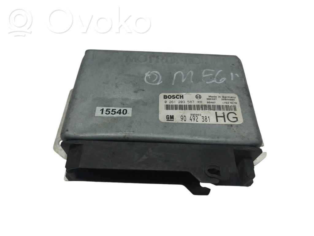 Opel Omega B1 Engine control unit/module 