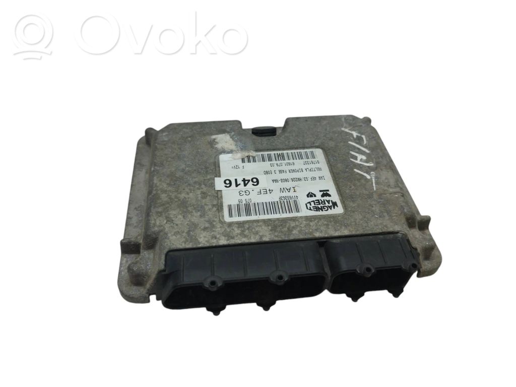 Fiat Multipla Engine control unit/module 