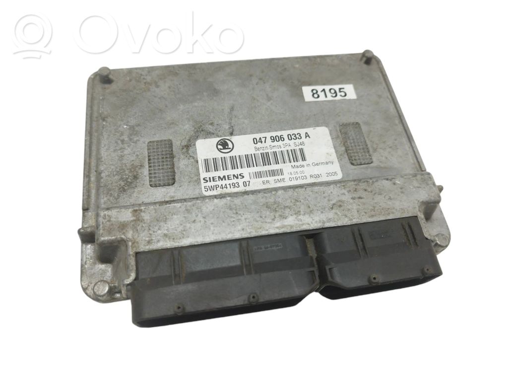 Skoda Fabia Mk1 (6Y) Calculateur moteur ECU 