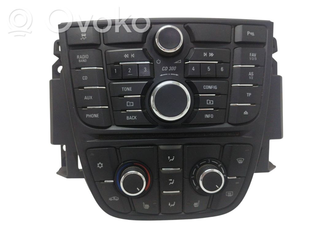 Opel Meriva B Head unit multimedia control 