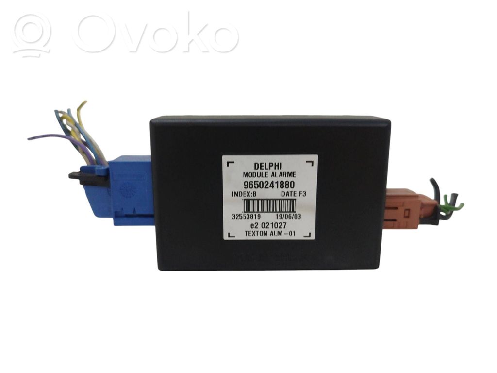 Lancia Phedra Alarm control unit/module 