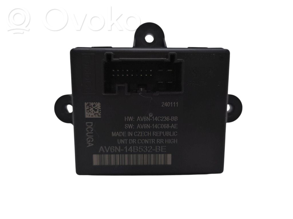 Door control unit/module   AV6N14B532BE,AV6N14C236BB,AV6N14C068AE