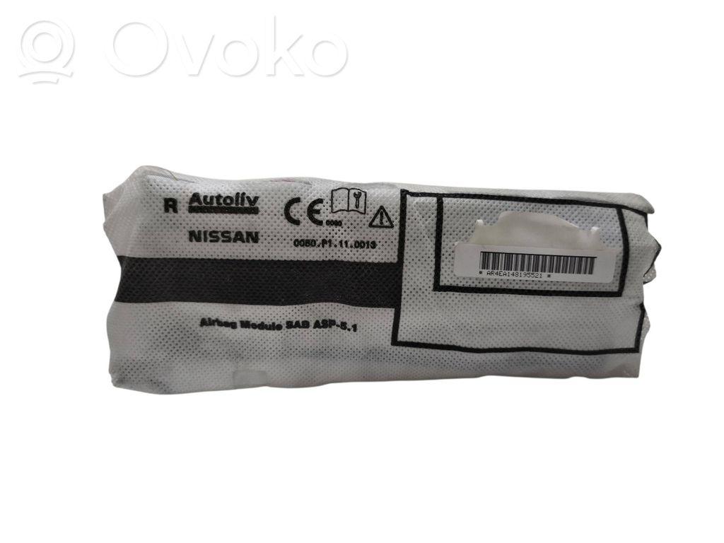 Nissan Qashqai Poduszka powietrzna Airbag fotela 