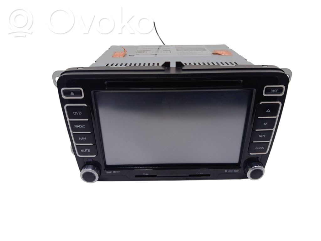 Skoda Octavia Mk2 (1Z) Unitate principală radio/CD/DVD/GPS 