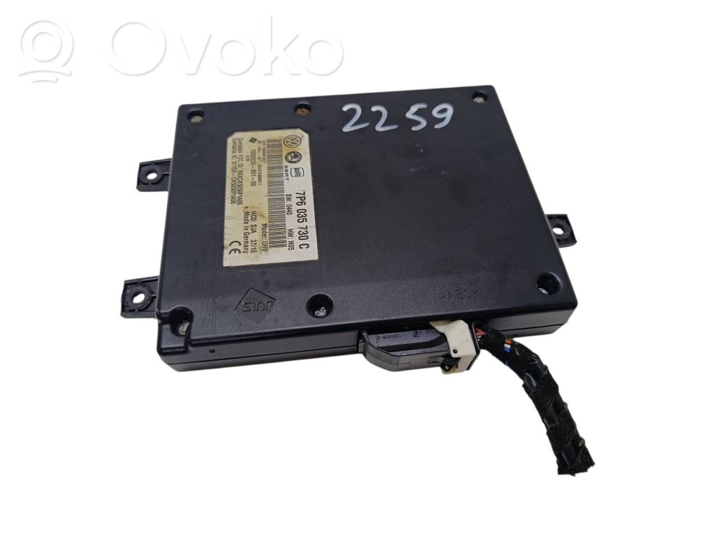 Unidad de control/módulo de bluetooth   7P6035730C