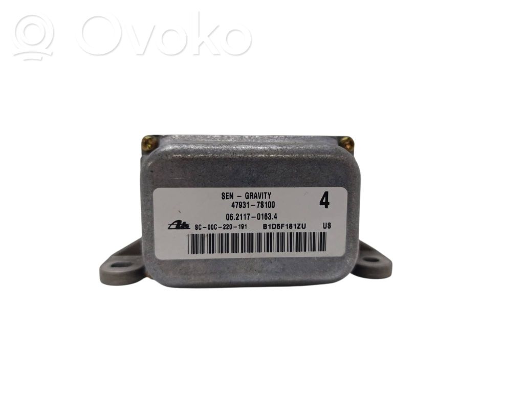 Infiniti FX ESP acceleration yaw rate sensor 