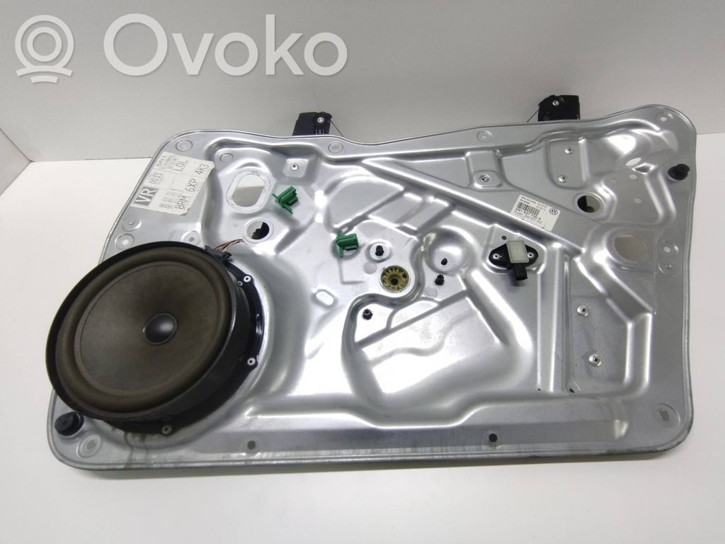 Volkswagen Tiguan Mechanizm podnoszenia szyby przedniej bez silnika 