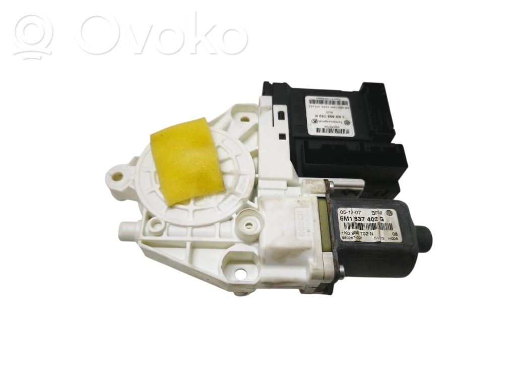 Silnik regulatora szyby drzwi przednich   5M1837402G,1K0959702N,980287300,1K0959792K