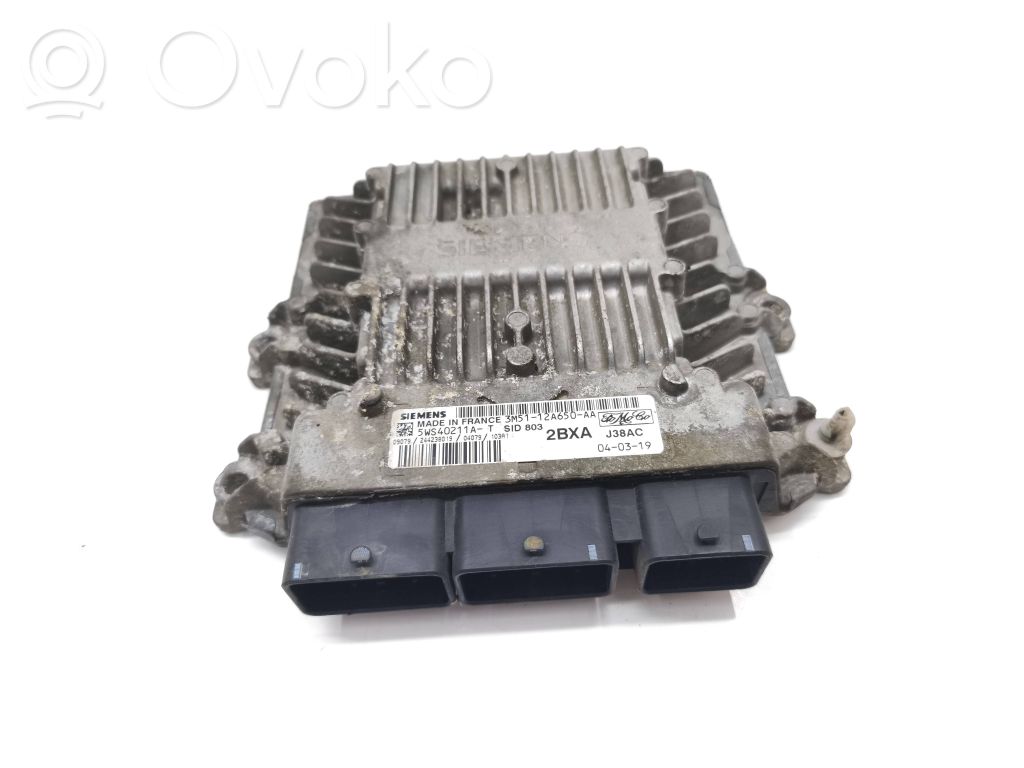 Centralina/modulo del motore   3M5112A650AA,5WS40211AT,244238019
