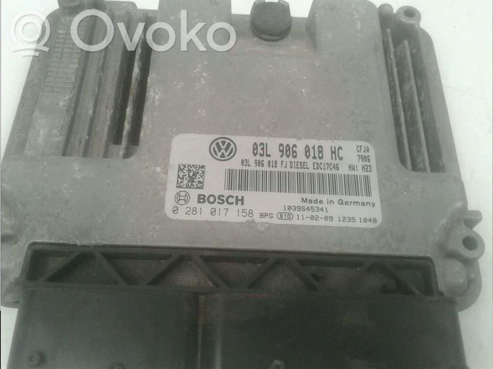 Unidad de control/módulo del motor
