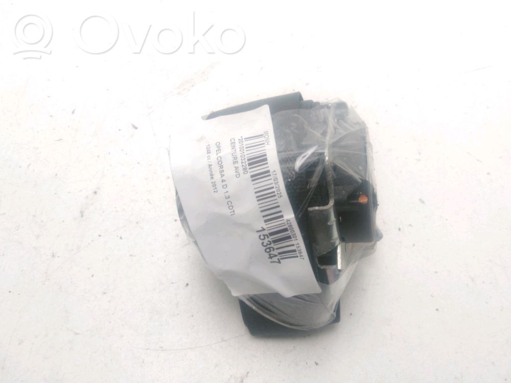 Opel Corsa D Ceinture de sécurité avant