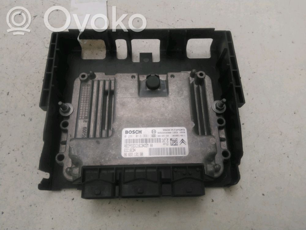 Peugeot 1007 Unidad de control/módulo del motor 