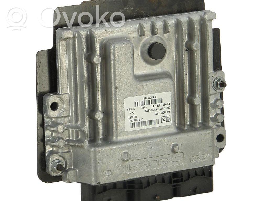Peugeot RCZ Engine control unit/module 