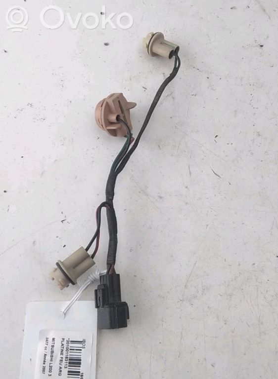 Porte ampoule de feu arrière
