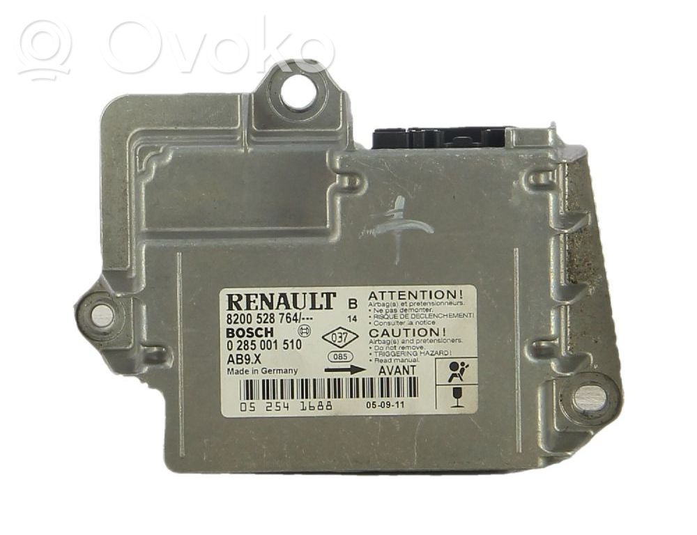 Renault Clio III Module de contrôle airbag