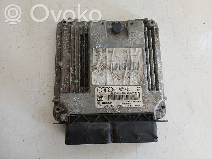 Engine control unit/module   4G1907401,4G0907401E,0281031080