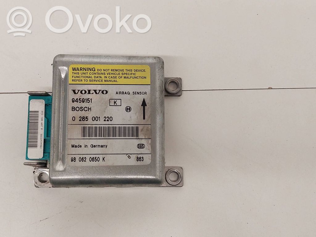 Volvo S70  V70  V70 XC Airbag control unit/module 