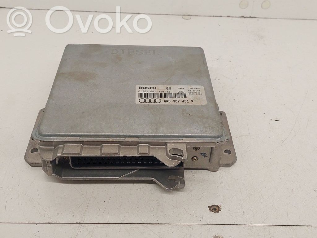 Engine control unit/module   4A0907401P,28RTD548,0281001320