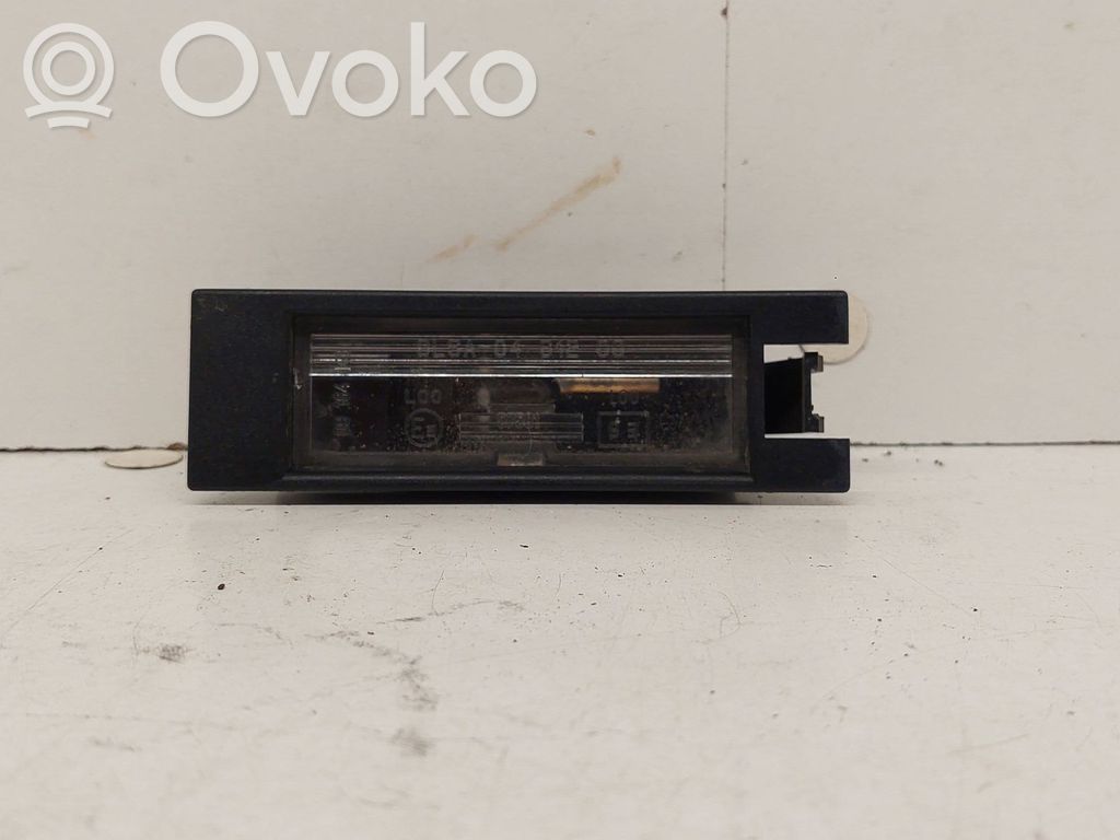 Opel Vectra C Éclairage de plaque d'immatriculation 