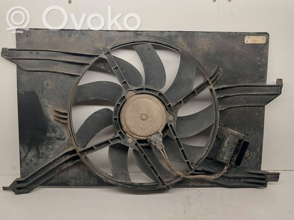 Opel Vectra C Elektrinis radiatorių ventiliatorius 