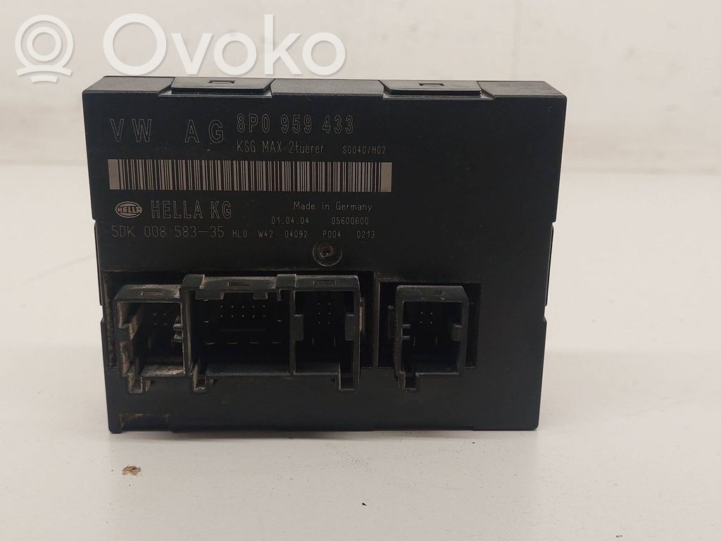 Module confort   8P0959433,5DK00858335