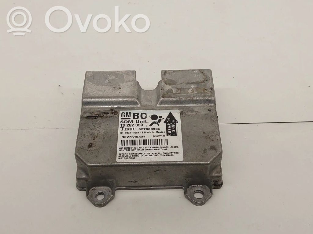 Opel Corsa D Airbag control unit/module 