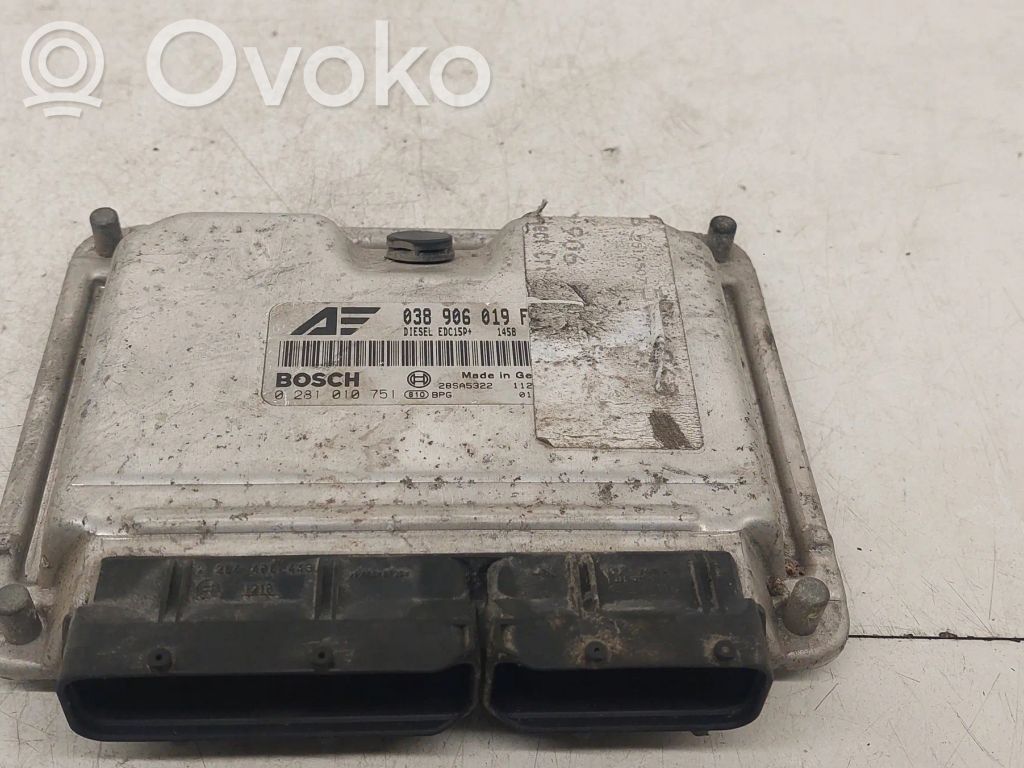 Seat Alhambra (Mk1) Engine control unit/module 