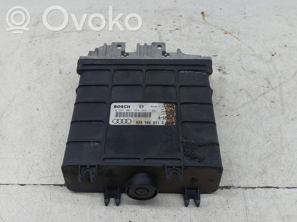Engine control unit/module   028906021G,0281001364