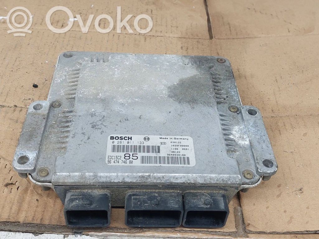 Citroen C8 Engine control unit/module 
