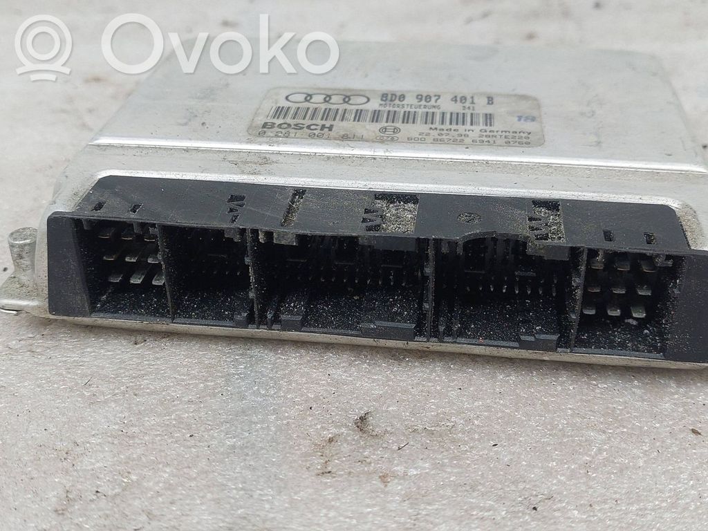 Audi A6 S6 C5 4B Moottorin ohjainlaite/moduuli 