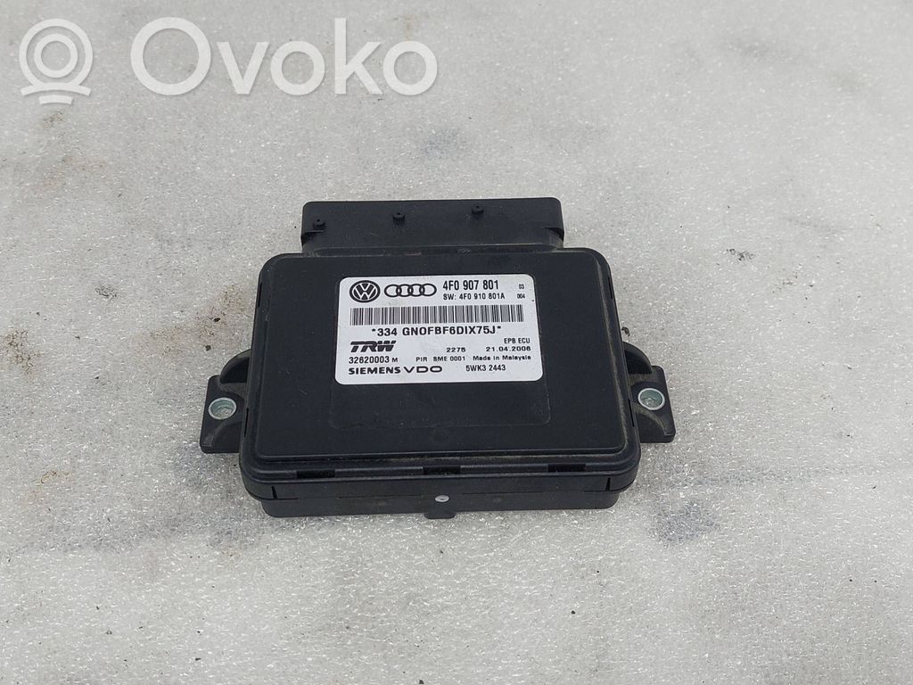 Module de commande de frein à main   4F0910801,4F0910801A,32620003M