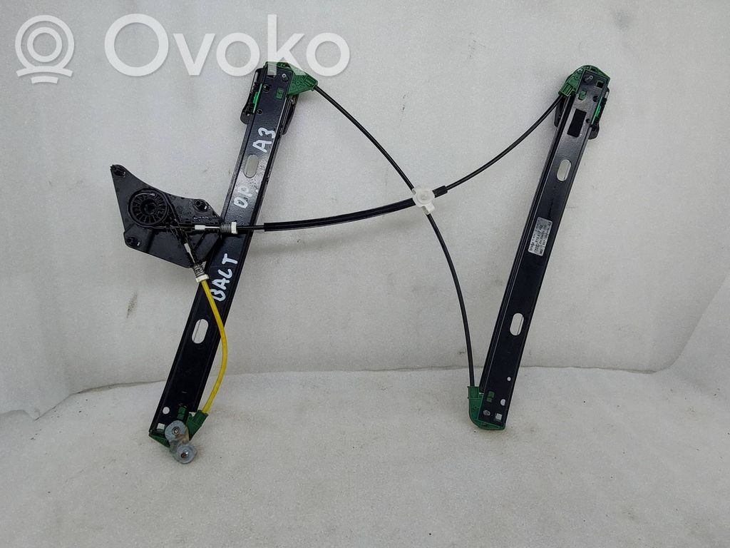 Audi A3 8Y Mechanizm podnoszenia szyby przedniej bez silnika 
