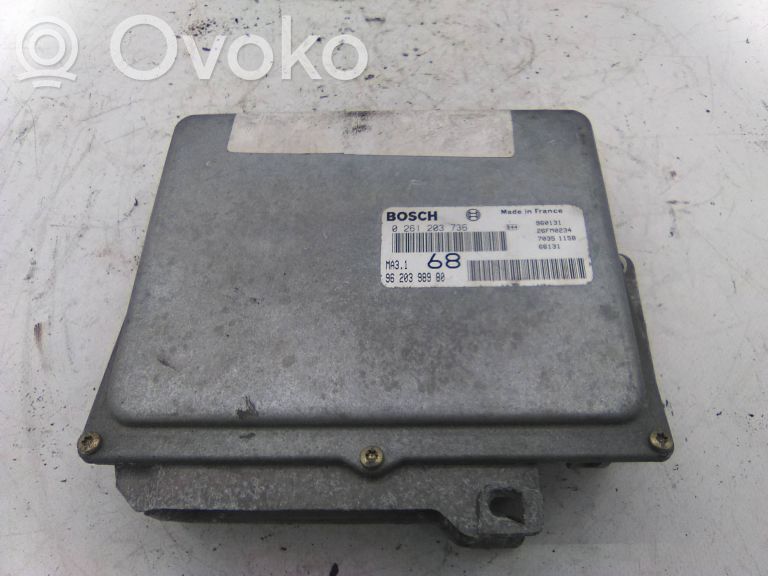 Unidad de control/módulo del motor   9620398980