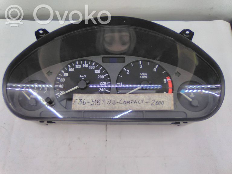 BMW 3 E36 Geschwindigkeitsmesser Cockpit