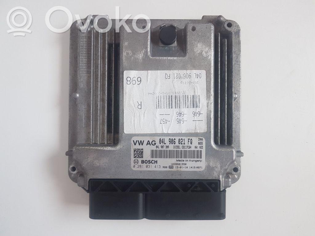 Audi A6 S6 C7 4G Unidad de control/módulo del motor 