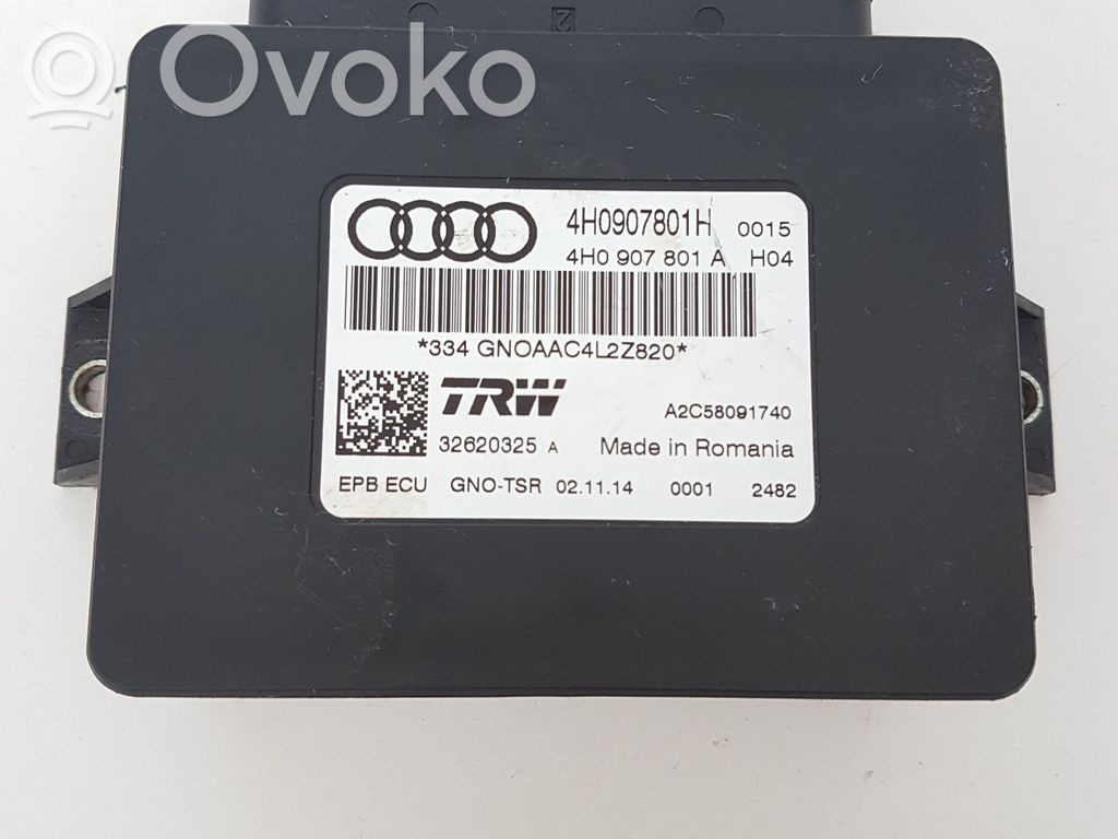 Hand brake control module   A2C58091740,4H0907801H