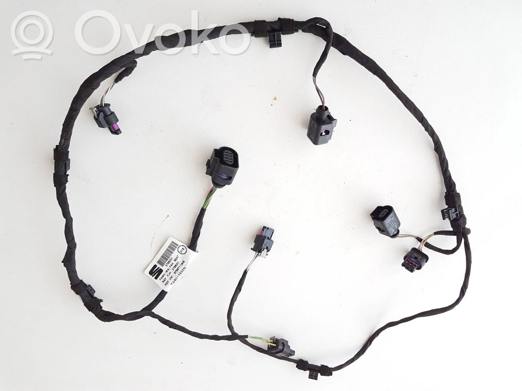 Cableado del sensor de aparcamiento (PDC)   5F9971194B,BC3706,115753982