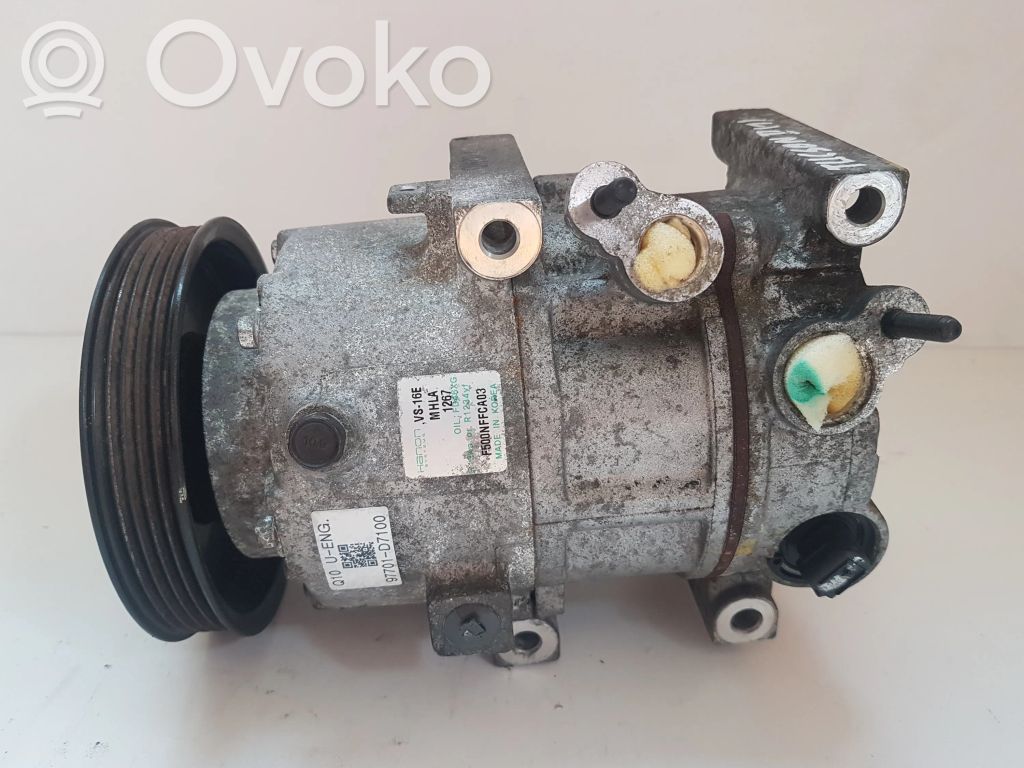 Hyundai Tucson TL Kompresor / Sprężarka klimatyzacji A/C 