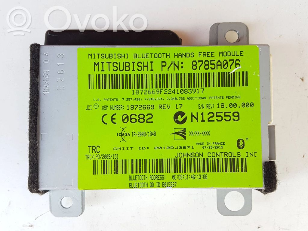 Bluetooth modulis   8785A076,1872669