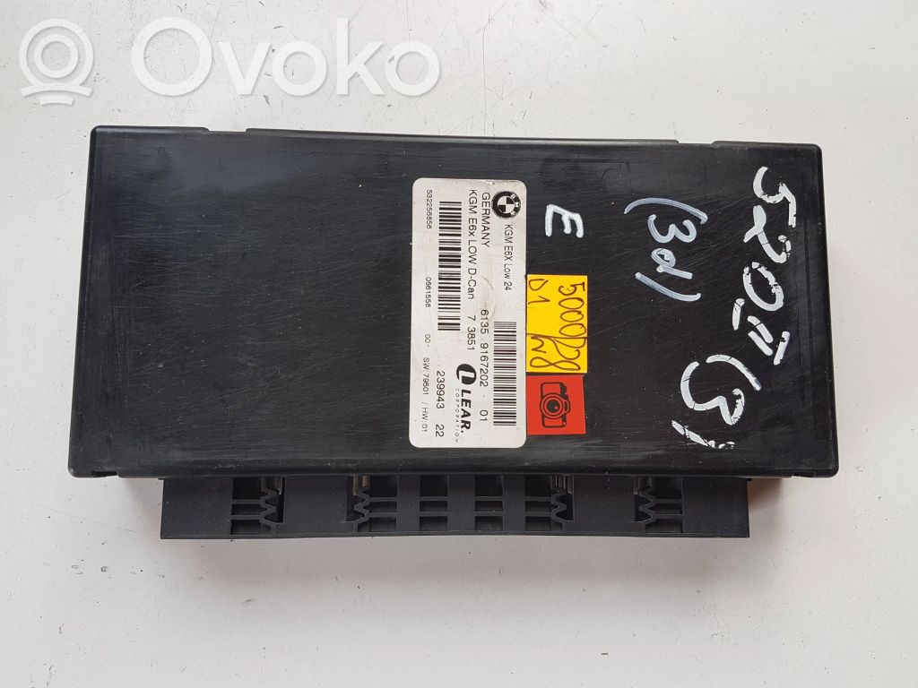 Comfort/convenience module   9167202