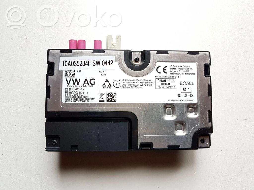 Bluetooth control unit module   10A035284F