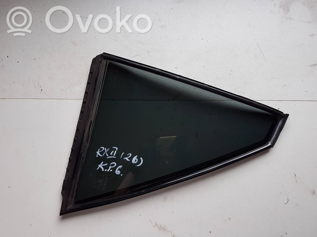 Lexus RX 330 - 350 - 400H Ventanilla de ventilación de la puerta trasera 