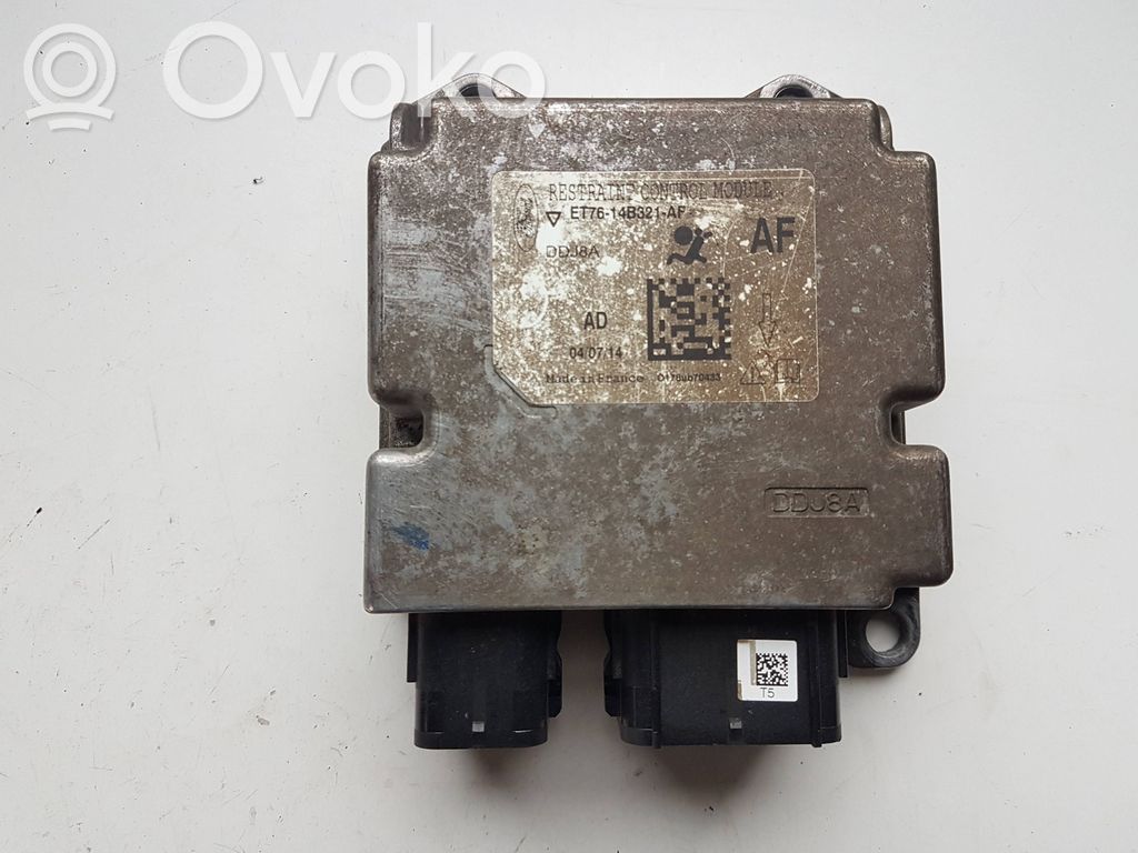 Airbag control unit/module   ET7614B321AF
