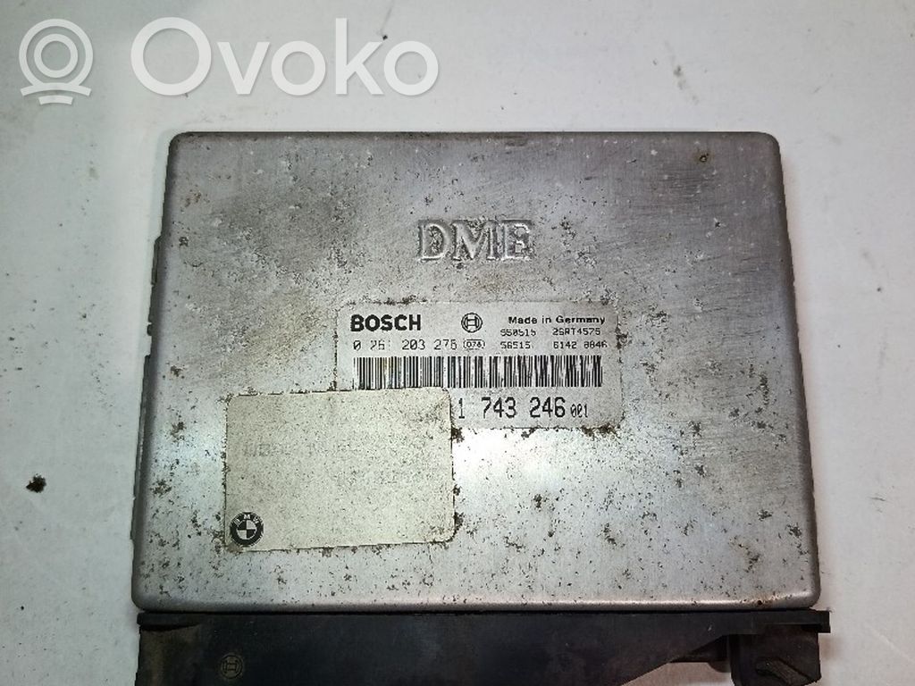 BMW 3 E36 Unidad de control/módulo del motor 